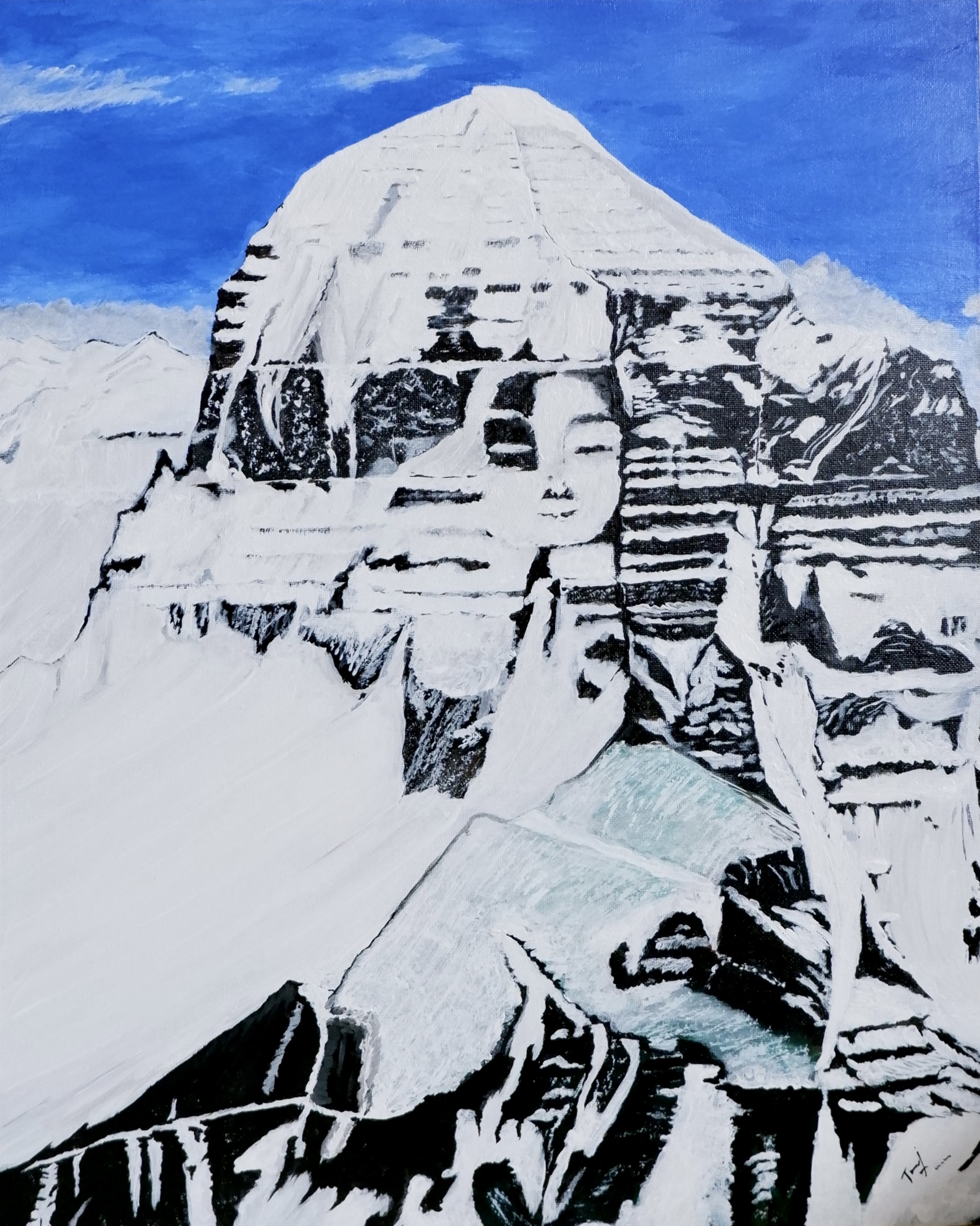 Mount Kailash Painting